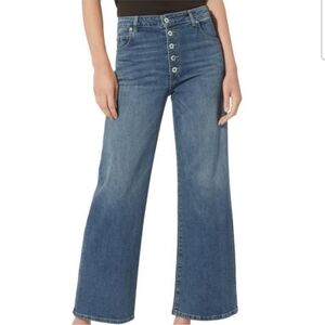 Eve Denim High Waisted Wide Leg Jeans